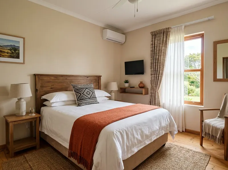 Standard room with queen bed at Ekhaya Guesthouse